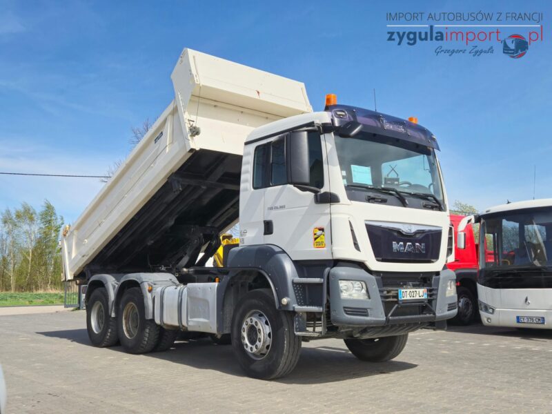 MAN TGS 26.360 / 2 STRONNA WYWROTKA / EURO 6