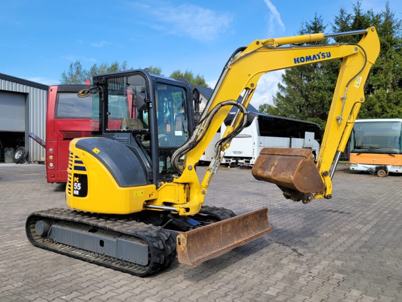 KOMATSU – PC55MR-3 / SPROWADZONA / 4380 MTH