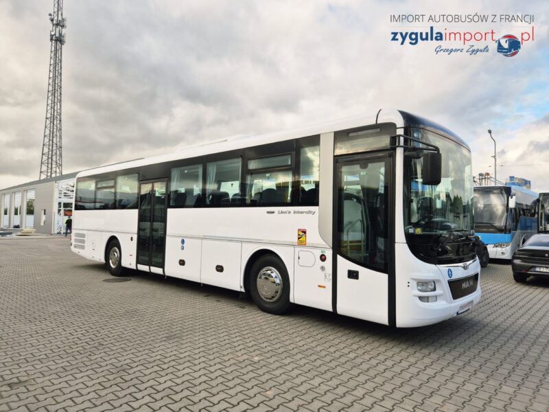 MAN LION’S INTERCITY / SPROWADZONY / PODWÓJNE SZYBY BOCZNE / EURO 6 / WINDA