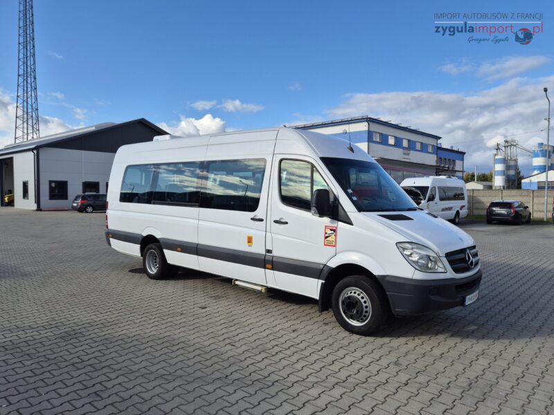 MERCEDES – BENZ SPRINTER / SPROWADZONY / KLIMATYZACJA / MANUAL / EURO 5 / 23 MIEJSCA