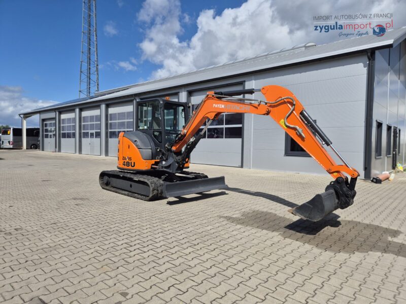 HITACHI – ZX48U – 5A CLR / 3 ŁYŻKI / SPROWADZONA / 2 300 MTH