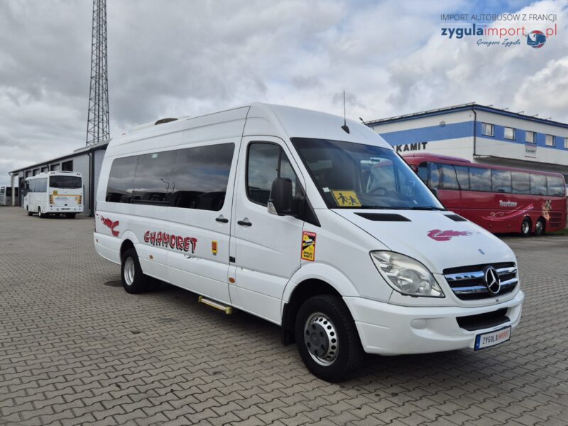 MERCEDES – BENZ SPRINTER 515 TRANSFER / SPROWADZONY / KLIMATYZACJA / 23 MIEJSCA